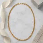 Gurmet Light İçi Boş Zincir Kolye 4 mm