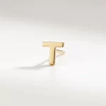 Taşsız Harf Çivi Küpe