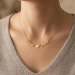 14 Ayar Altın Aile Kolyesi (3.5 gr)
