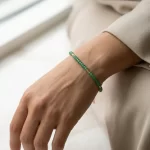 14 ayar altın doğal zümrüt(emerald) bileklik