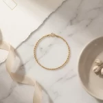 14 Ayar Altın 1.55 mm Halat Zincir Bileklik
