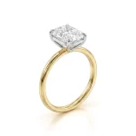 2 Karat Lab Diamond Long Cushion (Uzun Yastık) Kesim Yüzük · Tektaş