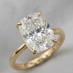 2,50 Karat Lab Diamond Long Cushion (Uzun Yastık) Kesim Yüzük