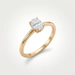 0,30 Karat Lab Diamond Oval Kesim Yüzük